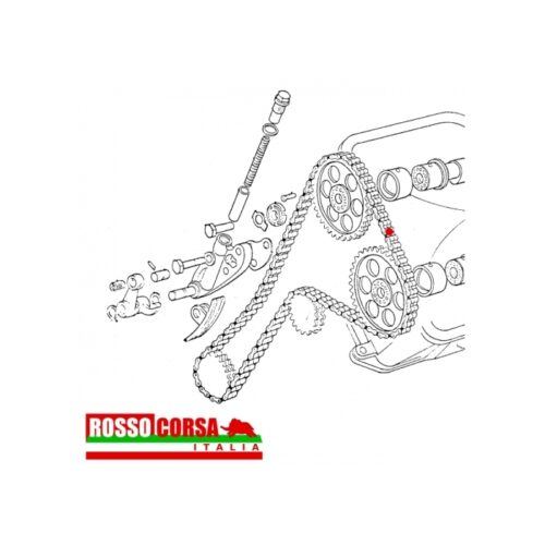 Catena distribuzione Fulvia 1.6 HF 1°serie