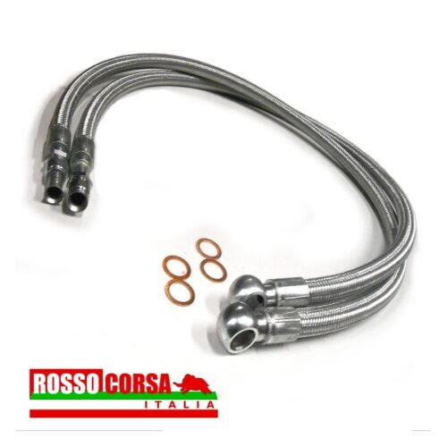 Tubazioni rinforzate radiatore olio Fulvia