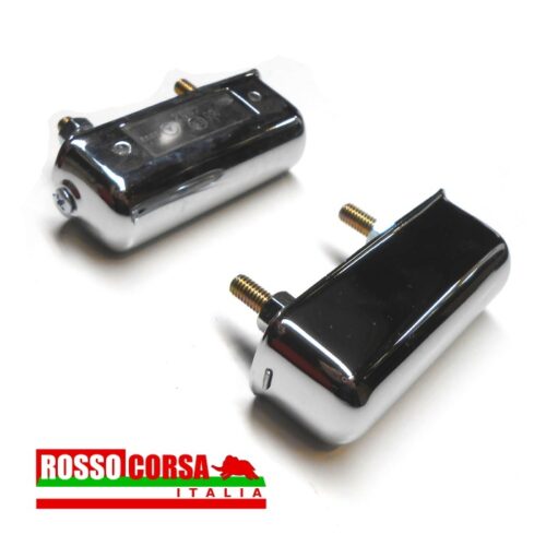 Fanalini luce targa metallo