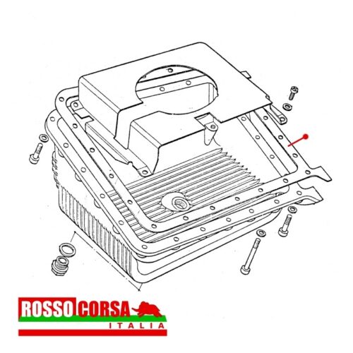 Guarnizione coppa olio Fulvia