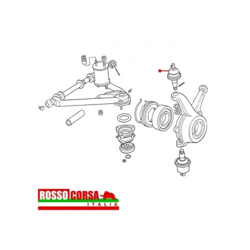 Snodo sferico superiore Fulvia 1°serie
