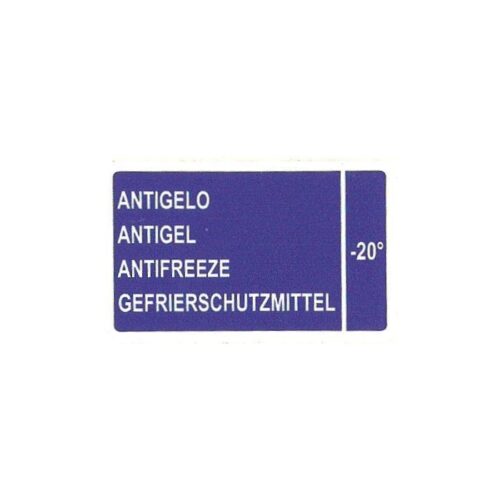 Adesivo Lancia Fulvia 2°serie antigelo