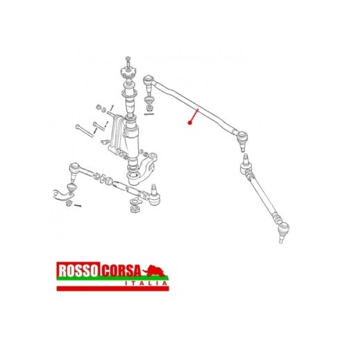 Tirante sterzo centrale Fulvia 1°serie