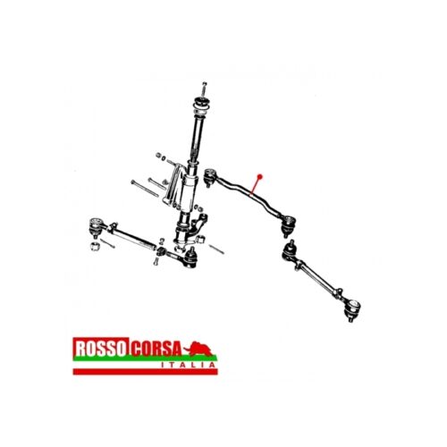 Tirante sterzo centrale Fulvia 2°serie