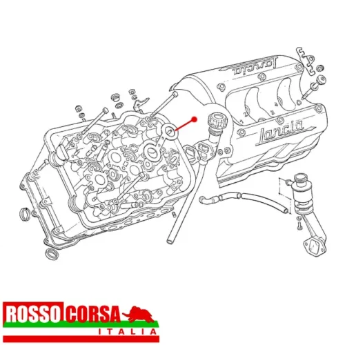 Guarnizione coperchio punterie Fulvia interna (coppia)