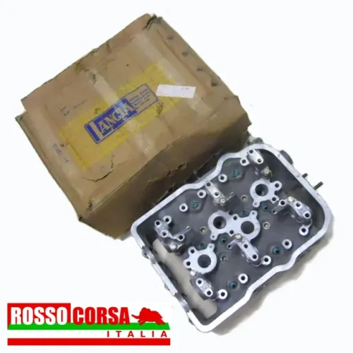 Testata Lancia Fulvia 1.3 2°serie, ricambio nuovo originale Lancia, completa di guide e sedi valvole