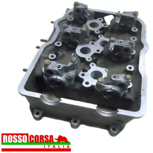 Testata Lancia Fulvia 1.6 HF, ricambio nuovo originale Lancia, completa di guide e sedi valvole