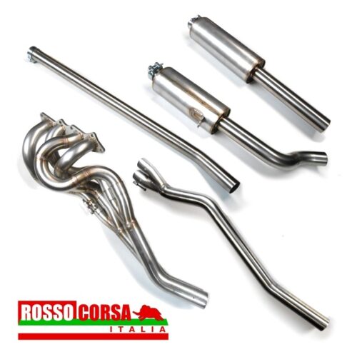 Lancia Fulvia impianto scarico Gr.4 INOX