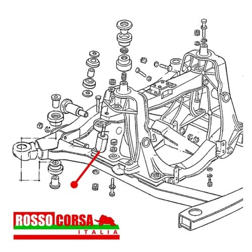 Tampone fine corsa sospensione anteriore Fulvia 2°serie