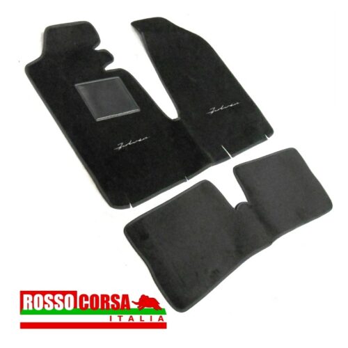 Sovratappeti neri Fulvia Coupè 2°serie