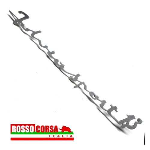 Scritta “Fulvia sport 1,3” cromata lunghezza 285mm.