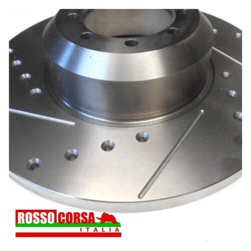 Lancia Fulvia 2°serie dischi freno baffati e forati anteriori