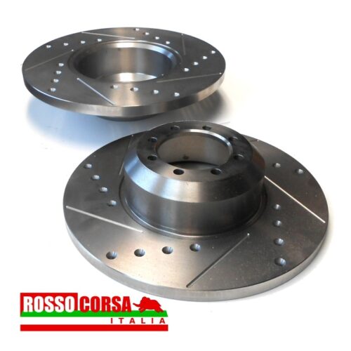 Lancia Fulvia 2°serie dischi freno baffati e forati anteriori