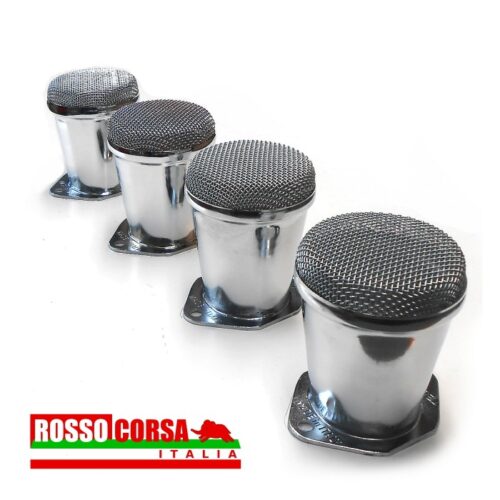 Tromboncini lamiera con retina DCOE-DHLA 45 atezza 80mm