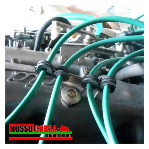 Piastrina fissaggio cavi candele Fulvia 2°serie