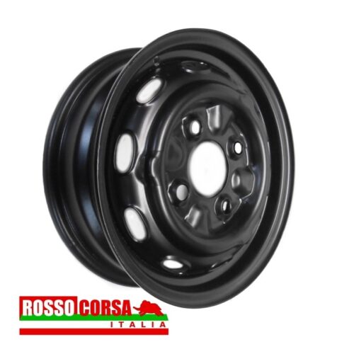 Lancia Fulvia 1°serie cerchio in lamiera 4 ½ J x 14