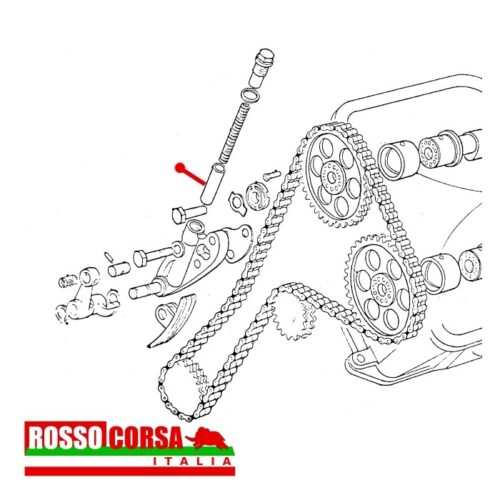 Pistoncino tendicatena Fulvia 1.6 HF