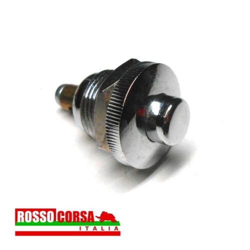 Pulsante in metallo a massa