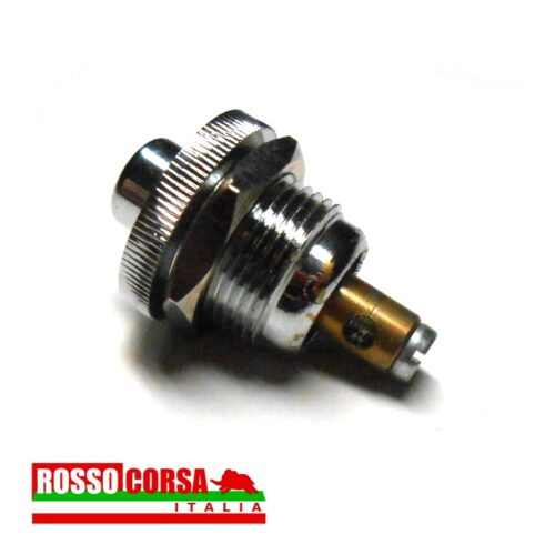 Pulsante in metallo a massa