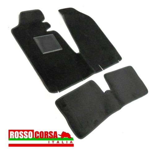 Sovratappeti neri Fulvia Coupè 2°serie