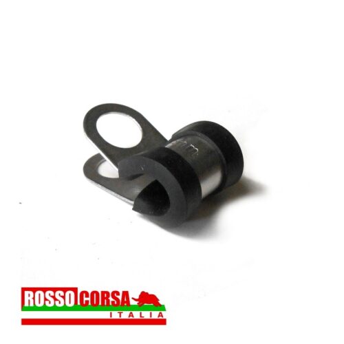 Fermatubo inox gommato ∅8