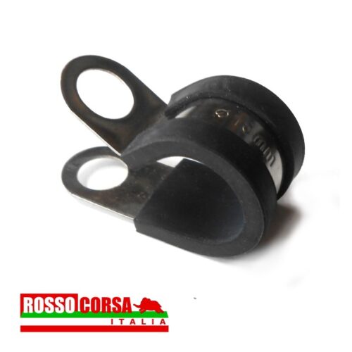 Fermatubo inox gommato ∅16