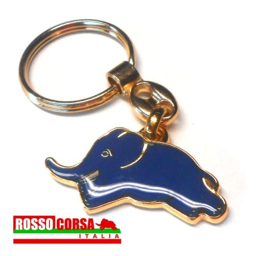Portachiavi Elefantino blu