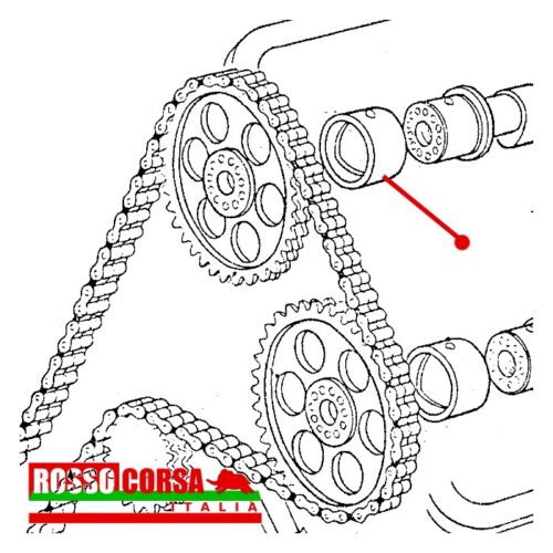 Boccola assi a camme Fulvia