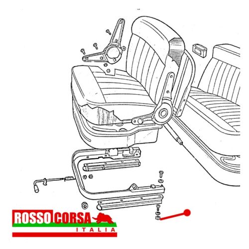 Dado quadro sedili Fulvia