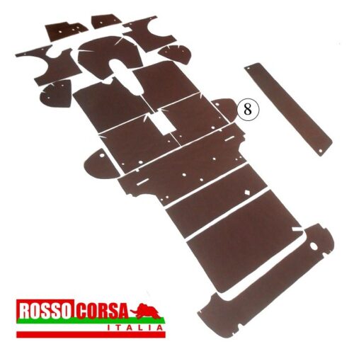 Pannello fonoassorbente passaruota posteriore Fulvia Coupè 2°serie (8)