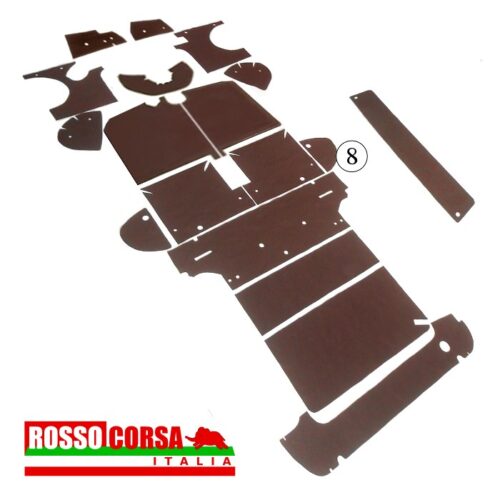 Pannello fonoassorbente passaruota posteriore Fulvia Coupè 1°serie (8)