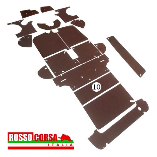 Pannello fonoassorbente parte anteriore bagagliaio Fulvia Coupè 1°serie (10)