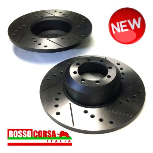 Dischi freno beffati e forati anteriori Fulvia 2°serie - CORSA