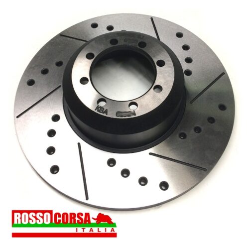 Dischi freno beffati e forati anteriori Fulvia 2°serie - CORSA