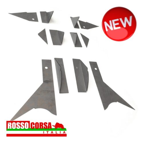 Lancia Fulvia rinforzi scocca longheroni anteriori Fulvia