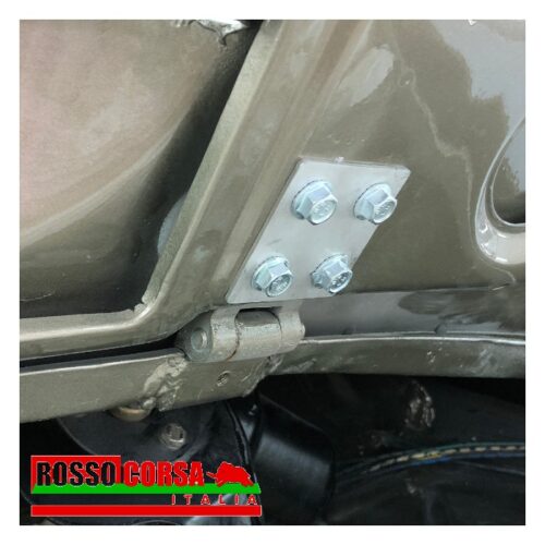 Piastrine bulloni cofano anteriore Fulvia Coupè e Sport