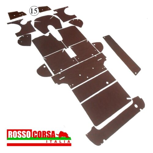 Pannello fonoassorbente sotto cruscotto sinistro Fulvia Coupè 2°serie (15)