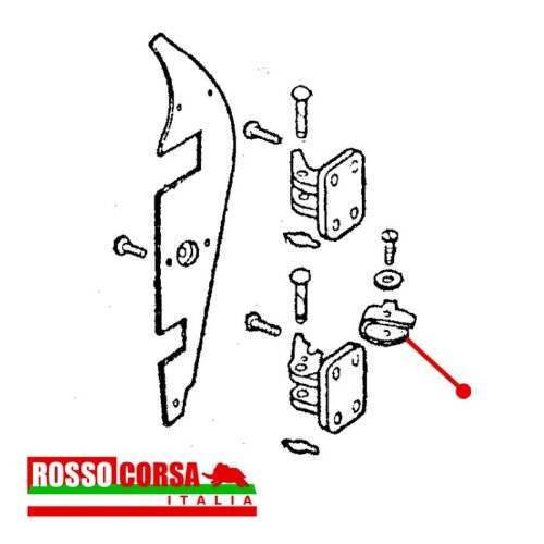 Molle mappa inferiore porta Fulvia Berlina e Coupè