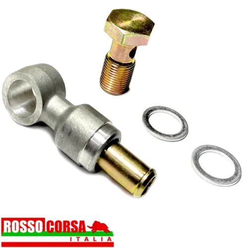 Brake servo hose non-return valve Fulvia 2nd series with eyelet