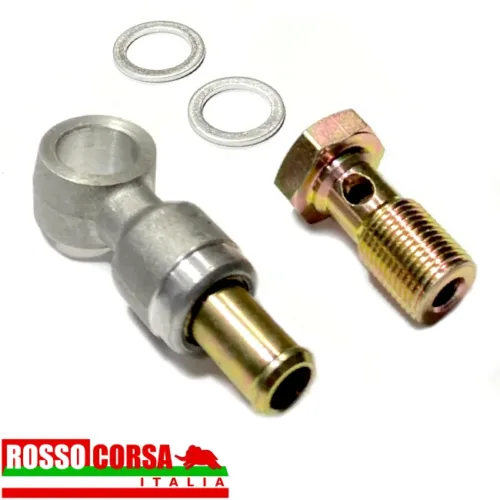 Brake servo hose non-return valve Fulvia 2nd series with eyelet