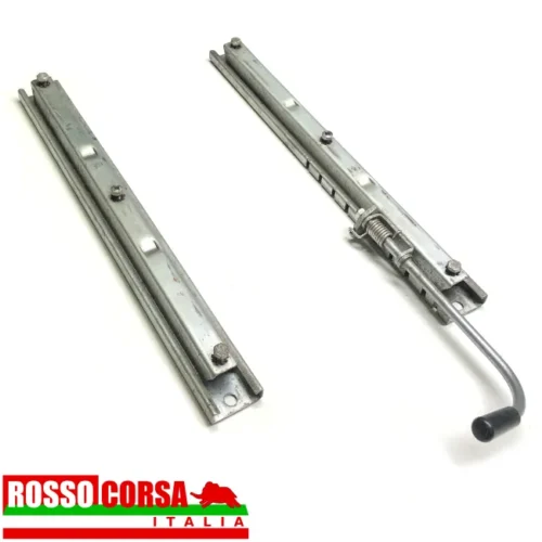 Coppia guide scorrevoli sedile anteriore sinistro Fulvia Coupè tranne Coupè 3 HF Montecarlo