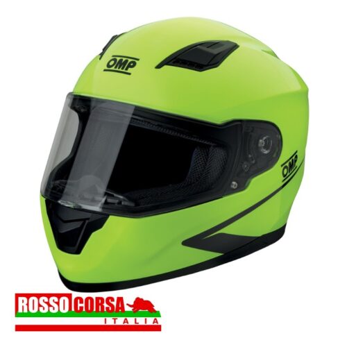 Casco Circuit Evo OMP – giallo fluo
