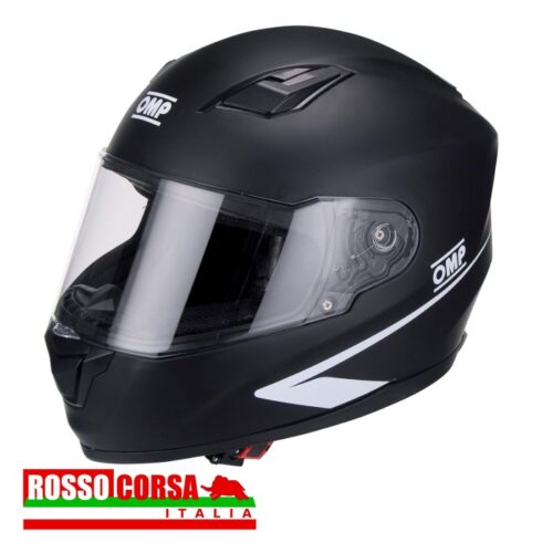 Casco Circuit Evo OMP – nero opaco