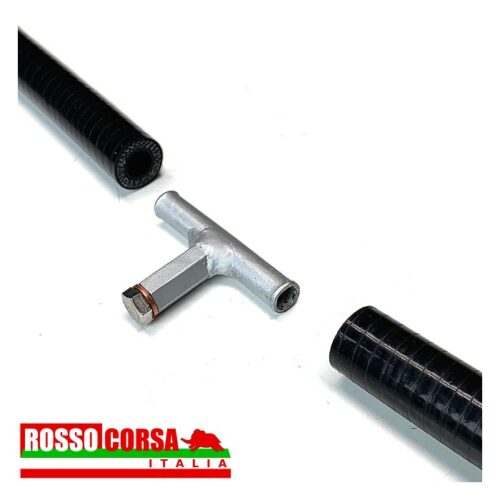 Kit tubi silicone neri impianto riscaldamento Lancia Fulvia
