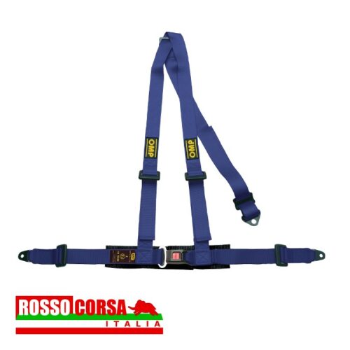 Cintura OMP ROAD 3 punti fissaggio con bulloni