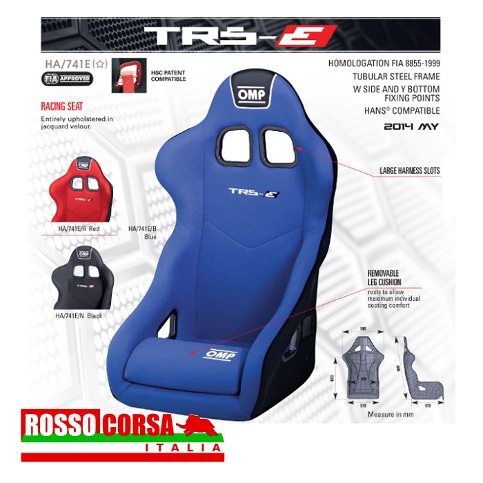 Sedile TRS-E OMP