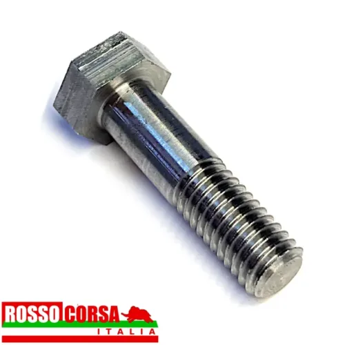 Gear shift lever retaining bolt for the Lancia Fulvia 5-speed gearbox. Made of nickel-chromium steel. Replaces the original bolt