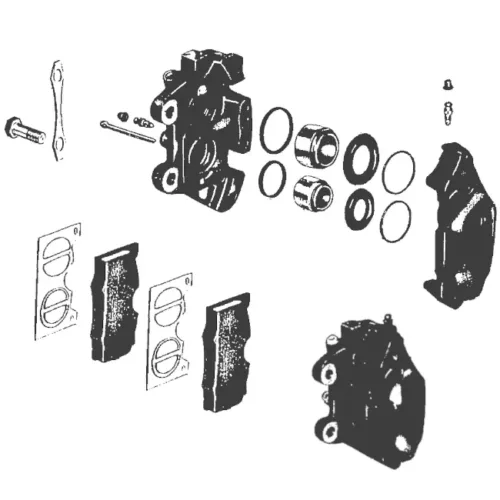 parti impianto Girling