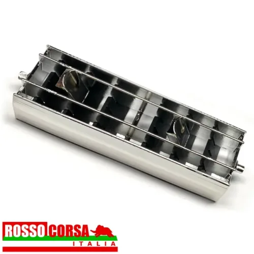 Bocchetta centrale cromata per la diffusione dell'aria in abitacolo della Lancia Fulvia Coupè e Sport 2°serie