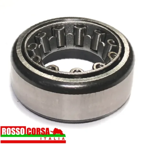 Cuscinetto spesso vite senza fine scatola sterzo Lancia Fulvia 1.6 HF. Montato visione laterale